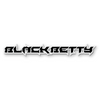Custom Black Betty Text Emblem - Powder Coated Aluminum - Choose Your Colors