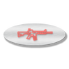 AR15 Oval Replacement - Illuminated - Fits 2015-2019 F150® Grille or Tailgate