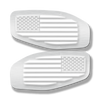LED Side Fender Badge Replacements - American Flag - Fits 2016-2020 Nissan Titan®