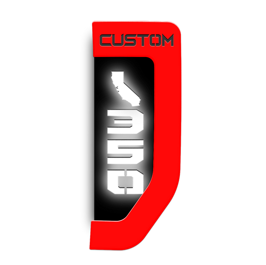 california 350 custom fender emblems - fits Super Duty