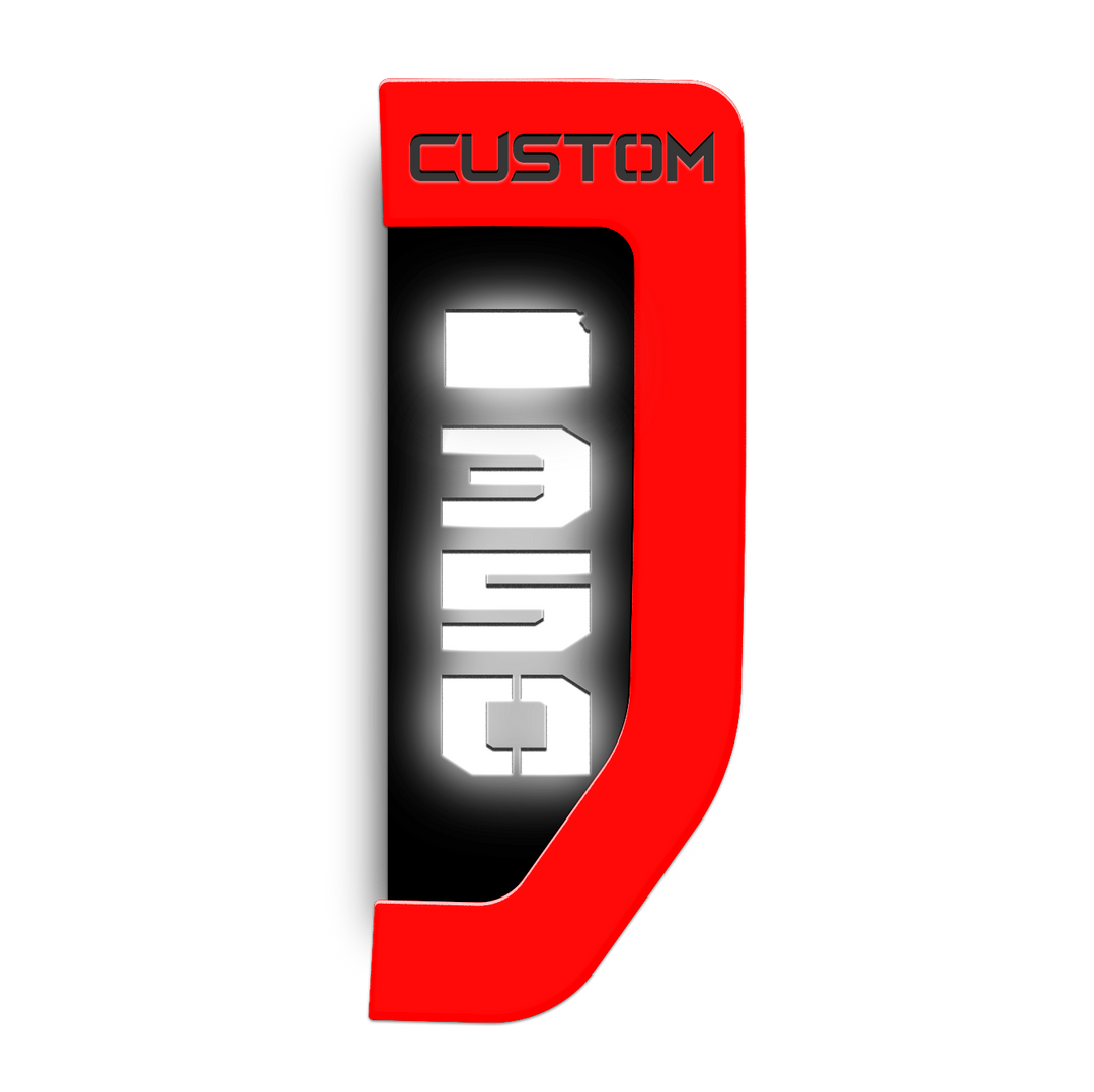kansas 350 custom fender emblems - fits Super Duty