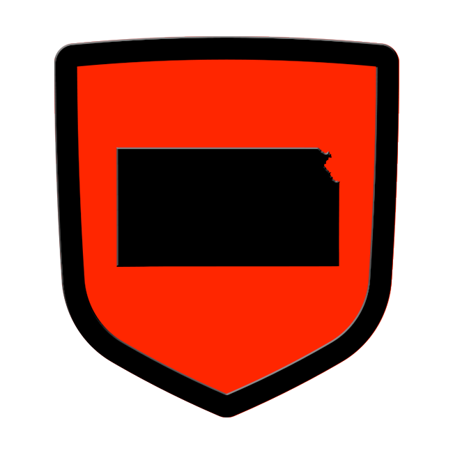 kansas custom tailgate emblem