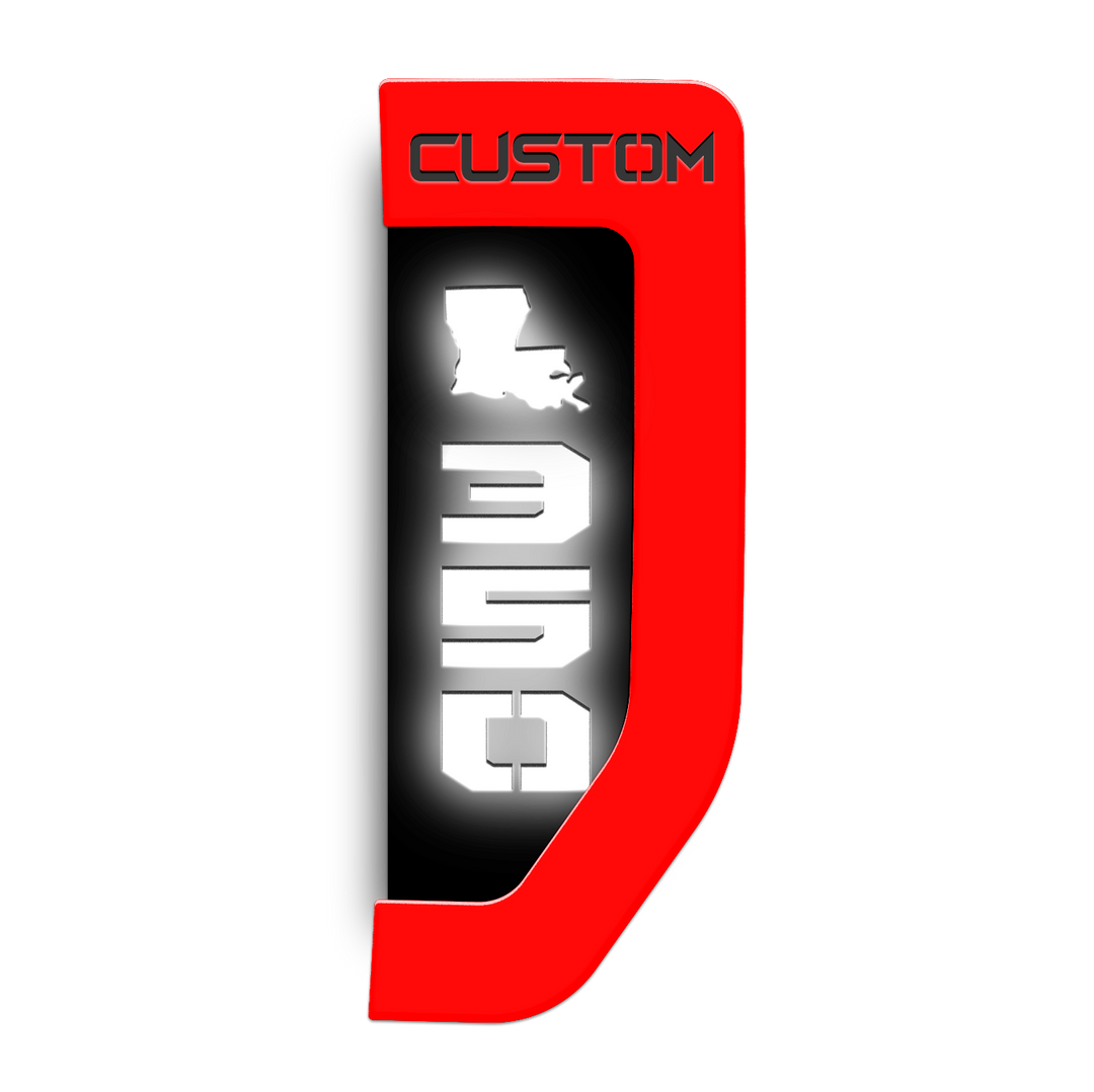 louisiana 350 custom fender emblems - fits Super Duty