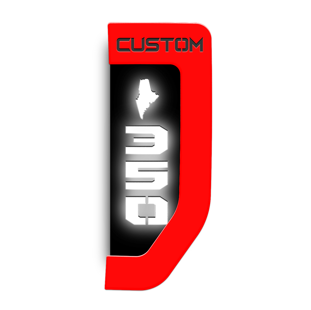 maine 350 custom fender emblems - fits Super Duty