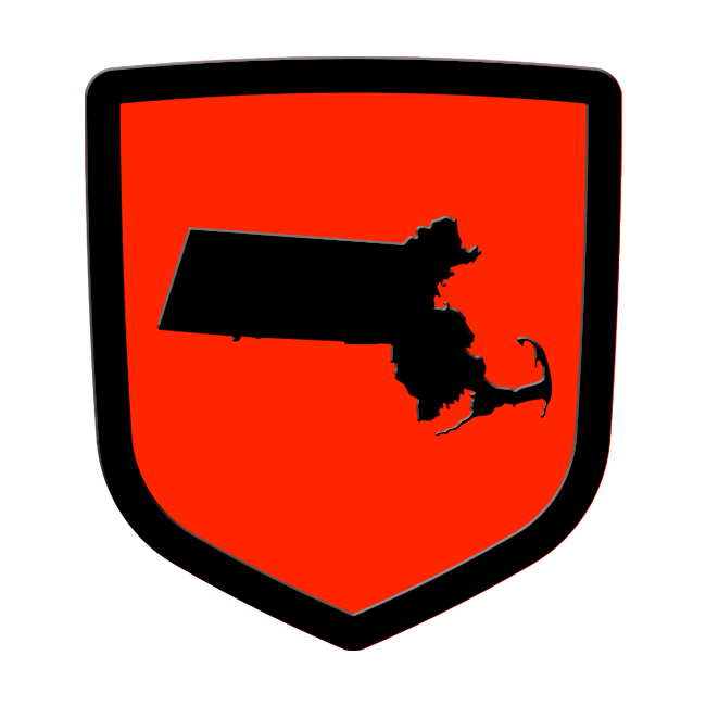 massachusetts custom tailgate emblem