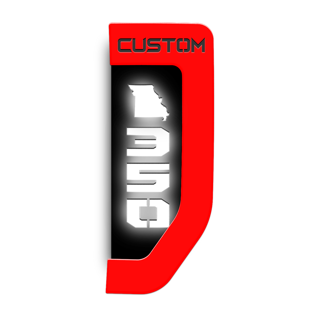 missouri 350 custom fender emblems - fits Super Duty