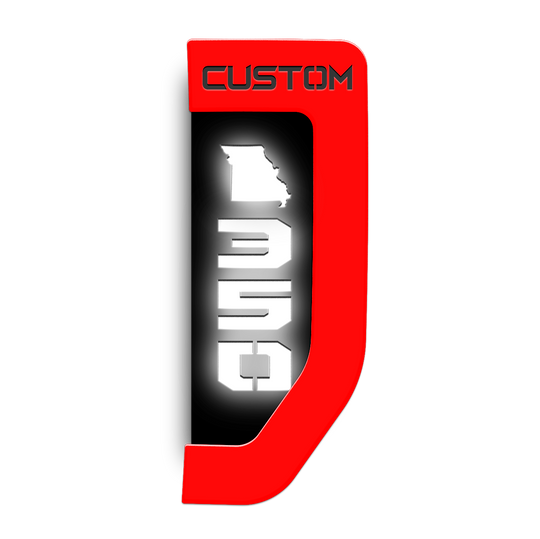 missouri 350 custom fender emblems - fits Super Duty