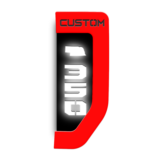 nebraska 350 custom fender emblems - fits Super Duty