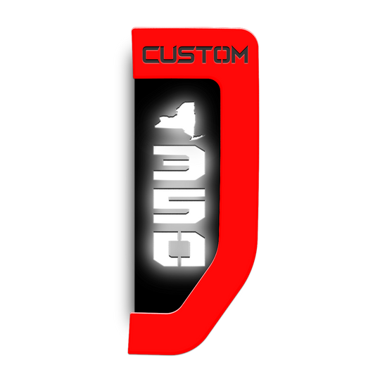 new york 350 custom fender emblems - fits Super Duty