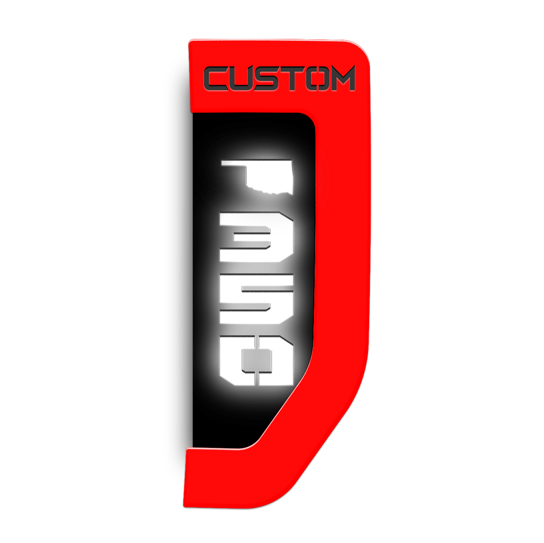 oklahoma 350 custom fender emblems - fits Super Duty