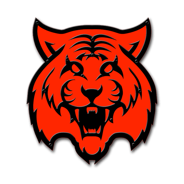 Tiger Grille Emblem - 10" Wide