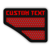 Custom Text Fender Emblems – Fits 08-10 Super Duty® – Hex