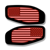 LED Side Fender Badge Replacements - American Flag - Fits 2016-2020 Nissan Titan®