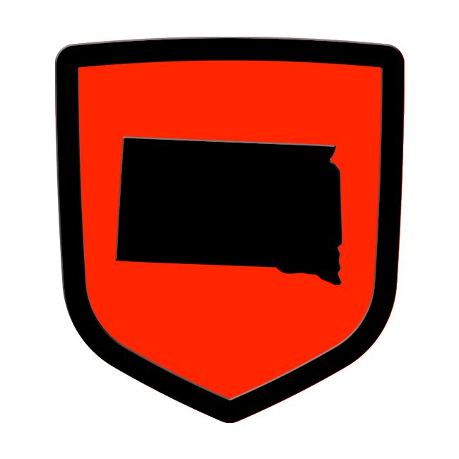 south dakota custom tailgate emblem