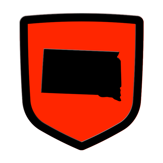 south dakota custom tailgate emblem