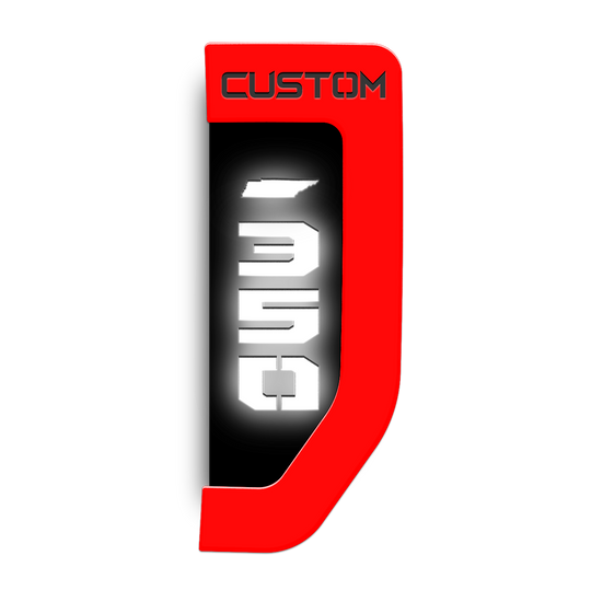 tennessee 350 custom fender emblems - fits Super Duty