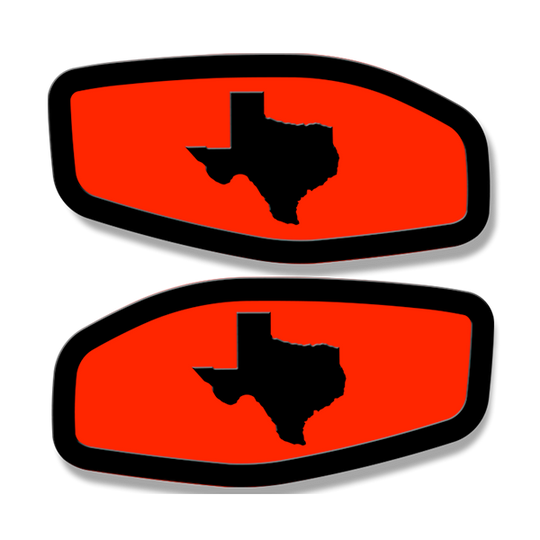 Side Fender Badge Replacements - Texas - Fits 2016-2020 Nissan Titan®