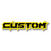 Custom Text Emblem - Powder Coated Aluminum - Choose Your Colors