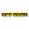 Custom Off Road Text Emblem - Powder Coated Aluminum - Choose Your Colors